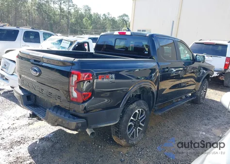 2024 Ford Ranger Lariat z USA, uszkodzony, nr VIN 1FTER4KH0RLE52533